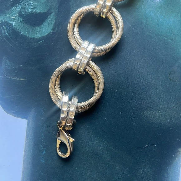 gold rings bracelet - Picture 2 of 4